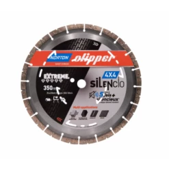 Disque Diamant Norton EXTREME 4X4 SILENCIO 115x22,23 - 70184609637NORTON CLIPPER