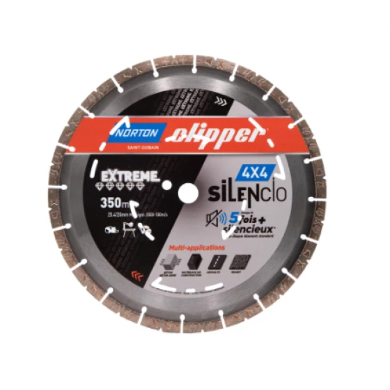 Disque Diamant Norton EXTREME 4X4 SILENCIO 115x22,23 - 70184609637NORTON CLIPPER 1 Disque Diamant Norton EXTREME 4X4 SILENCIO 115x22,23 - 70184609637NORTON CLIPPER
