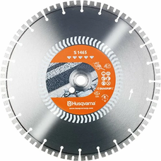 DISQUE DIAMANT HUSQVARNA BETON,ASPHALTE,BETON FRAIS,MATERIAUX ABRASIFS,METAL S1465 350 MM - 581157401 2 DISQUE DIAMANT HUSQVARNA BETON,ASPHALTE,BETON FRAIS,MATERIAUX ABRASIFS,METAL S1465 350 MM - 581157401 â Image 2