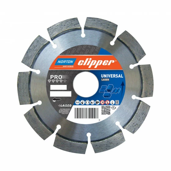 DISQUE DIAMANT NORTON EURO ZML EVO Ø 300MM ALÉSAGE 25.4 MM- 70184622314NORTON CLIPPER