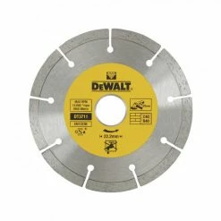 Disque Fritté Segmenté Pour Matériaux De Construction/béton 125x22.2mm DEWALT - DT3711-QZ