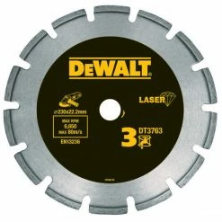 Disque Laser Pour Béton Dur/granités 125x22.2mm, Hauteur Segment 7.5mm DEWALT - DT3761-XJ