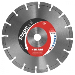 DISQUE DIAMANT Diam.125/22.23 BETON - UNIVERSEL MATERIAUX DIAM INDUSTRIE - BS50125/22