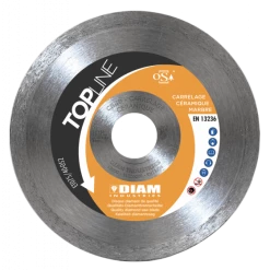 DISQUE DIAMANT TOPLINE Ø125/22.23 CARRELAGE - CERAMIQUE - MARBRE DIAM INDUSTRIE - CR80125/22