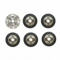 Kit 6 Disques Meuleuse RYOBI RAK6AGD125 Ø125 Mm - 5132003149