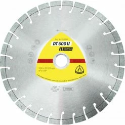 Disques à Tronçonner Diamantés DT SUPRA DT600U S 100X2,4X16 11K 9 KLINGSPOR - 325025