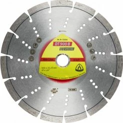 Disques à Tronçonner Diamantés DT SPECIAL DT900B S 125X2,4X22,23 9S 12 KLINGSPOR - 325208