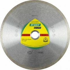 Disques à Tronçonner Diamantés DT SUPRA DT600F S 150X1,6X22,23 GR 7 KLINGSPOR - 325370