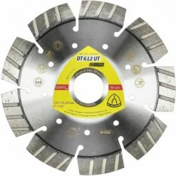 Disques à Tronçonner Diamantés DT SUPRA DT612UT S 125X2,4X22,23 9ST 12 KLINGSPOR - 334045