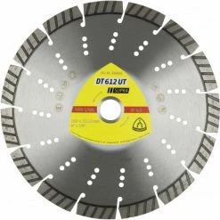 Disques à Tronçonner Diamantés DT SUPRA DT612UT S 230X2,6X22,23 15ST 12 KLINGSPOR - 334047