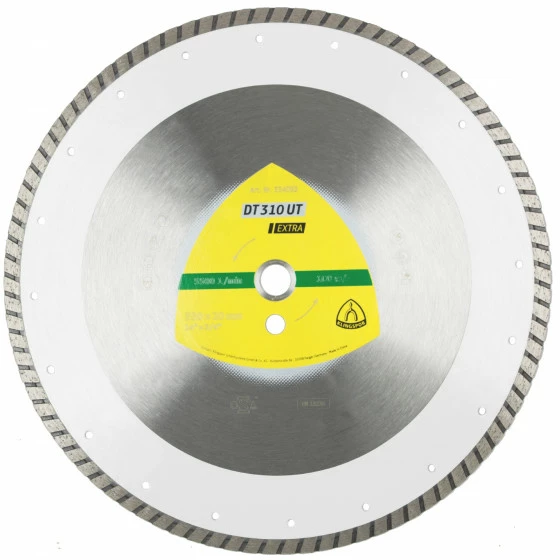 Disques à Tronçonner Diamantés DT EXTRA DT310UT S 350X3X20 GRT 10 KLINGSPOR - 334093 1 Disques à Tronçonner Diamantés DT EXTRA DT310UT S 350X3X20 GRT 10 KLINGSPOR - 334093