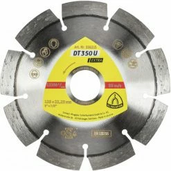 Disques à Tronçonner Diamantés DT EXTRA DT350U S 125X2,4X22,23 9S 10 KLINGSPOR - 336215