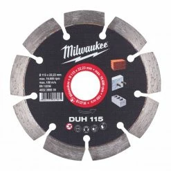 DISQUE DIAMANT DUH 115MM (X1) MILWAUKEE ACCESSOIRES - 4932399539