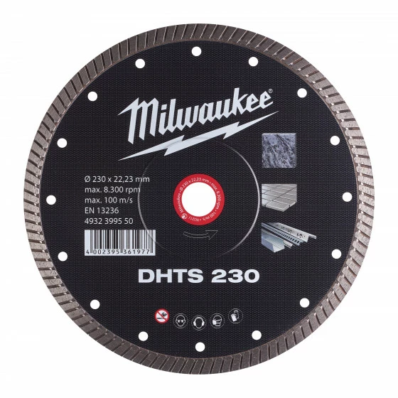 DISQUE DIAMANT DHTS 230MM (X1) MILWAUKEE ACCESSOIRES - 4932399550 1 DISQUE DIAMANT DHTS 230MM (X1) MILWAUKEE ACCESSOIRES - 4932399550