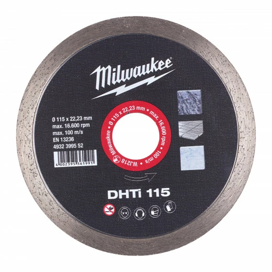 DISQUE DIAMANT DHTI 115MM (X1) MILWAUKEE ACCESSOIRES - 4932399552 1 DISQUE DIAMANT DHTI 115MM (X1) MILWAUKEE ACCESSOIRES - 4932399552