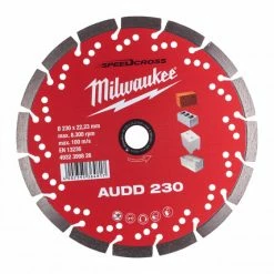 DISQUE DIAMANT AUDD 230MM (X1) MILWAUKEE ACCESSOIRES - 4932399826