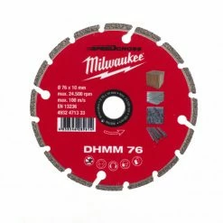 Disque Diamand Multi Materiaux 76 Mm - 1 Pc MILWAUKEE ACCESSOIRES - 4932471333
