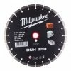 Disque Diamant Contractor Hudd 350 Mm (x1) MILWAUKEE - 4932471986 -Boutique Husqvarna T0224932471986 01 1