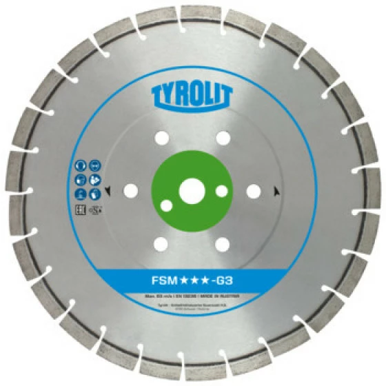 Disque Diamant Béton Pour Scies De Sol Diam. 400x3,2x35/25,4 PREMIUM TYROLIT - 34015794 1 Disque Diamant Béton Pour Scies De Sol Diam. 400x3,2x35/25,4 PREMIUM TYROLIT - 34015794