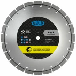 Disque Diamant Béton Pour Tronçonnage à Sec - Sciageportatif Diam. 400x3,2x20 PREMIUM TYROLIT - 34461144