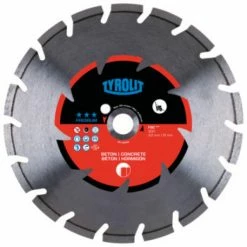 Disque Diamant Béton Pour Scies De Sol Diam. 400x3,2x25,4 PREMIUM TYROLIT - 574855