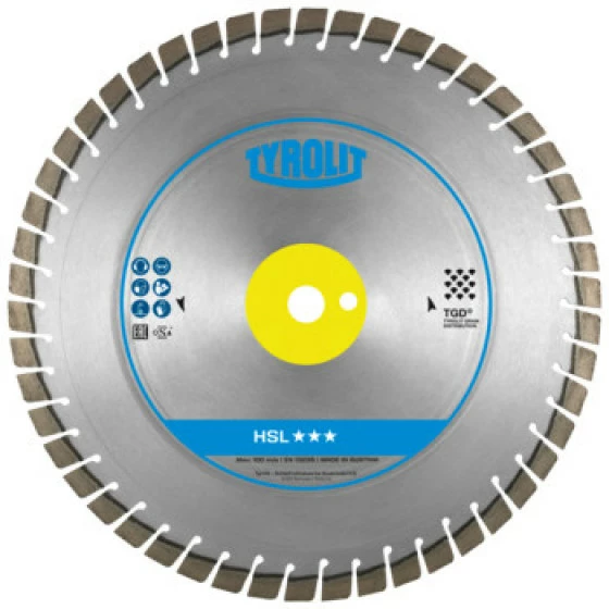 Disque Diamant Béton Pour Scies Portatives Diam. 416x2,8x25,4 PREMIUM TYROLIT - 732290 1 Disque Diamant Béton Pour Scies Portatives Diam. 416x2,8x25,4 PREMIUM TYROLIT - 732290