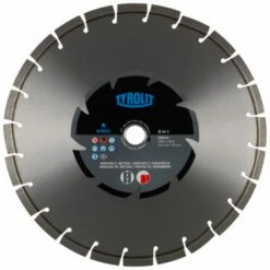 Disque Diamant Mixte Pour Tronçonnage à Sec - Sciageportatif Diam. 300x2,8x25,4 BASIC TYROLIT - 736311