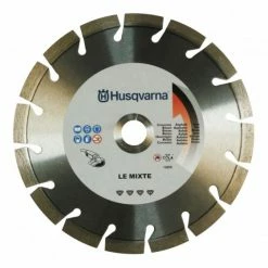 DISQUE DIAMANT 'LE MIXTE' HUSQVARNA 230 MM - ALESAGE 22.2 MM - 575612501