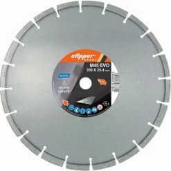 Disque Diamant NORTON M 45 EVO - BETON FRAIS Diam. 350 Mm Alésage 25.4 - 70184624685NORTON CLIPPER