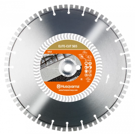 DISQUE DIAMANT HUSQVARNA ELIT CUT S65 400 MM AL 25.4 COUPE BETON,ASPHALTE,BETON FRAIS,MATERIAUX ABRASIFS,METAL- 579811930 1 DISQUE DIAMANT HUSQVARNA ELIT CUT S65 400 MM AL 25.4 COUPE BETON,ASPHALTE,BETON FRAIS,MATERIAUX ABRASIFS,METAL- 579811930