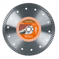 DISQUE DIAMANT HUSQVARNA TACTI CUT S35 POUR DECOUPEUSES Ø 300 MM COUPE PIERRE NATURELLE ET BETON DURCI ALÉSAGE 25.4- 579815710