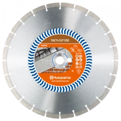 DISQUE DIAMANT HUSQVARNA TACTI CUT S50 POUR DECOUPEUSES Ø 350 MM COUPE BETON DURCI ALÉSAGE 25.4- 579816420