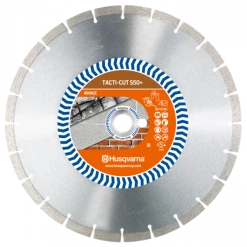 DISQUE DIAMANT HUSQVARNA TACTI CUT S50 PLUS POUR DECOUPEUSES Ø 300 MM COUPE BETON DURCI ALÉSAGE 20.0- 579815611