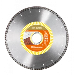 DISQUE DIAMANT HUSQVARNA ELITE CUT S25 POUR MEULEUSE D'ANGLE Ø 230 MM COUPE PIERRE NATURELLE ALÉSAGE 22.2- 579804480