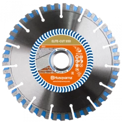 DISQUE DIAMANT HUSQVARNA ELITE CUT S50 POUR MEULEUSE D'ANGLE Ø 150 MM COUPE BRIQUE ET BETON ALÉSAGE 22.2- 579804750