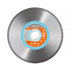 DISQUE DIAMANT HUSQVARNA VARI CUT S6 POUR MEULEUSE D'ANGLE Ø 115 MM POUR CARRELAGE DUR ET CERAMIQUE ALÉSAGE 22.2- 582211130