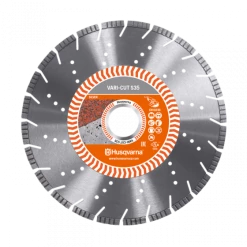 DISQUE DIAMANT HUSQVARNA VARI CUT S35 POUR MEULEUSE D'ANGLE Ø 125 MM POUR PIERRE NATURELLE ET BETON ALÉSAGE 22.2- 579807340