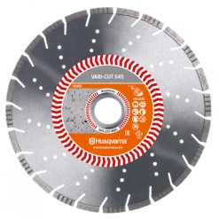 DISQUE DIAMANT HUSQVARNA VARI CUT S45 POUR MEULEUSE D'ANGLE Ø 230 MM POUR BRIQUE ET BETON ALÉSAGE 22.2- 579807580