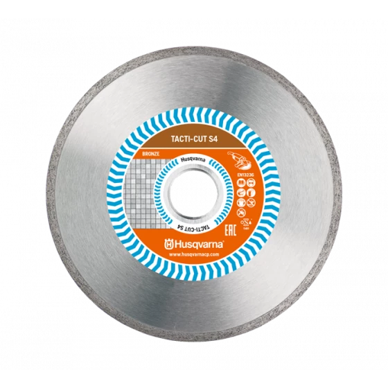 DISQUE DIAMANT HUSQVARNA TACTI-CUT S4 POUR MEULEUSE D'ANGLE Ø 125 MM POUR CARRELAGE EN CERAMIQUE 22.2- 579819640 1 DISQUE DIAMANT HUSQVARNA TACTI-CUT S4 POUR MEULEUSE D'ANGLE Ø 125 MM POUR CARRELAGE EN CERAMIQUE 22.2- 579819640