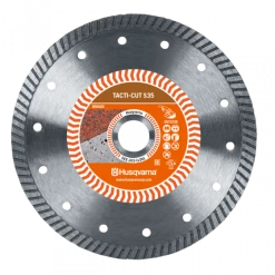 DISQUE DIAMANT HUSQVARNA TACTI-CUT S35 POUR MEULEUSE D'ANGLE Ø 230 MM POUR CARRELAGE CERAMIQUE- PIERRE NATURELLE - BETON - BRIQUE 22.2- 579820480