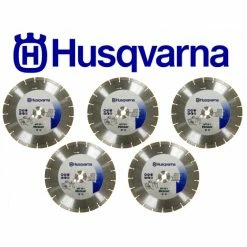 PACK 5 DISQUES DIAMANTS HUSQVARNA BETON Ă 300 MM MT15+