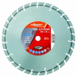 DISQUE DIAMANT NORTON DUO EXTREME+ Ø 300MM ALÉSAGE 20 MM- 70184647787NORTON CLIPPER