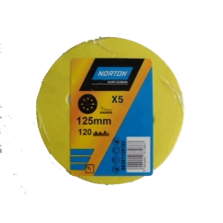 Papier à Poncer Disques Abrasifs 125 Grain 120 NORTON - 63642584344NORTON CLIPPER